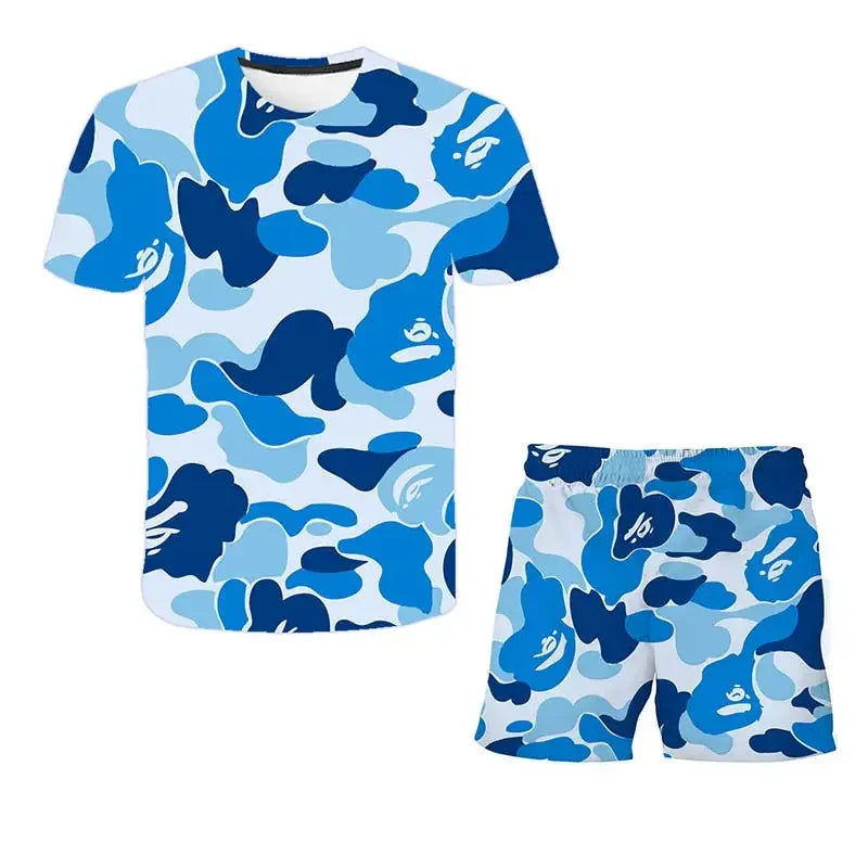 Kids Camouflage Clothing Set for Outdoor Adventures 22037 Kids boys