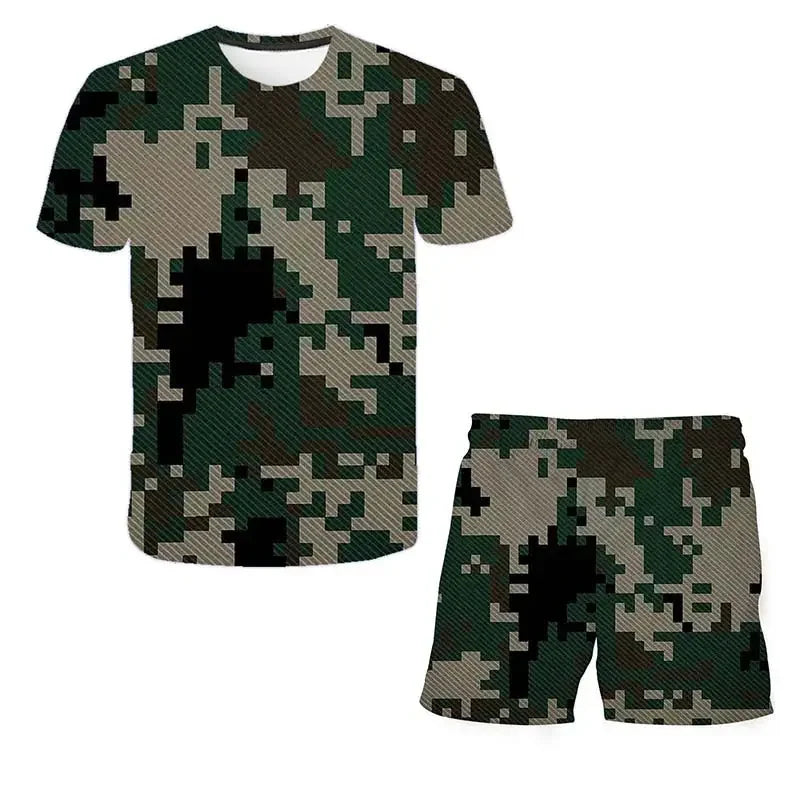 Kids Camouflage Clothing Set for Outdoor Adventures 22026 Kids boys