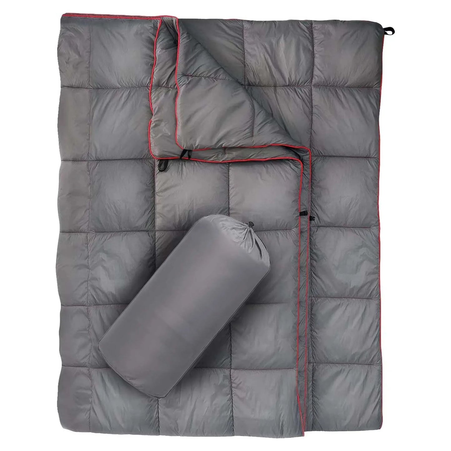 Lightweight Camping Blanket by Military-Outdoors.com Gray Blanket