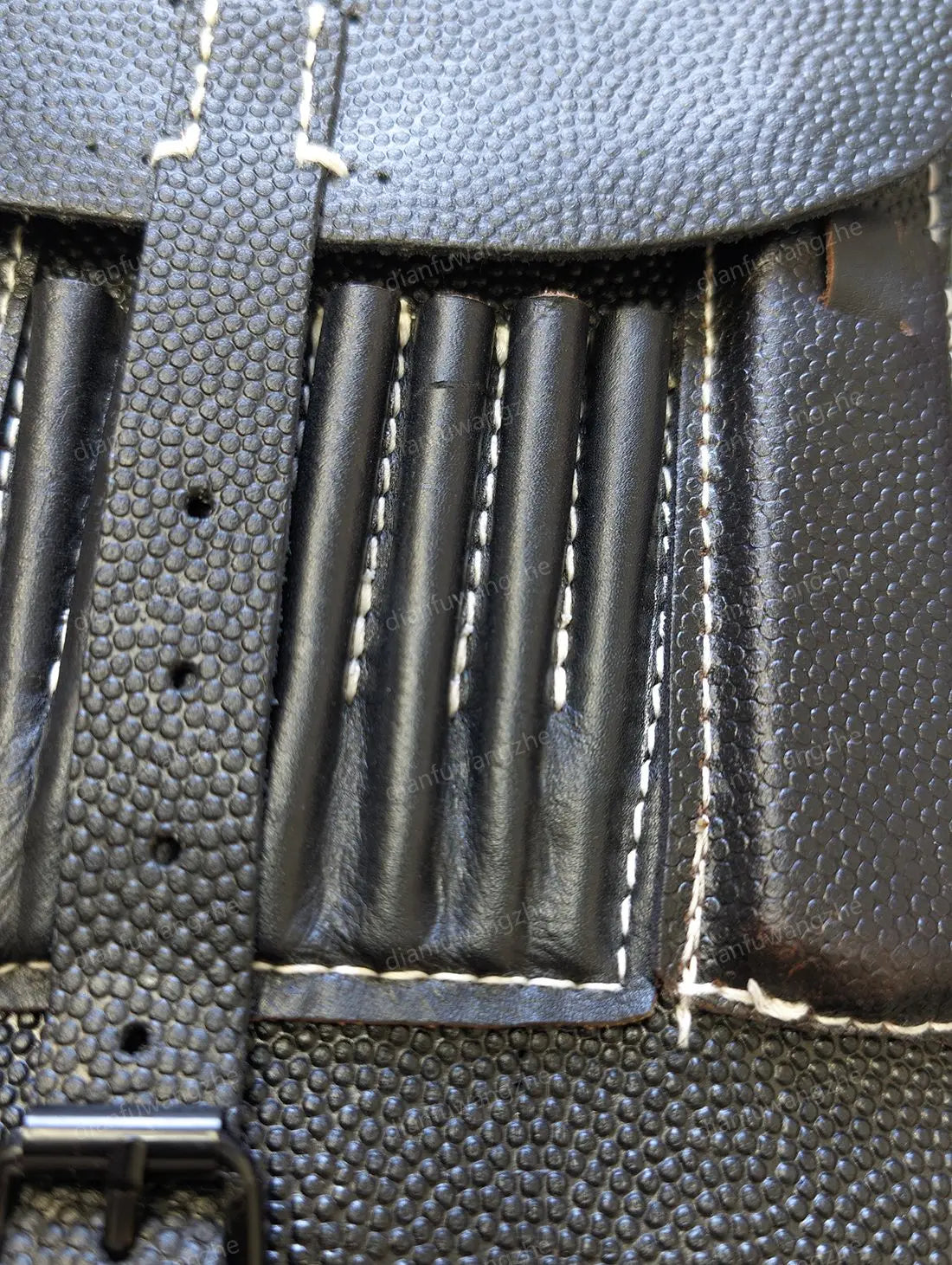 WWII German Officer M35 Leather Map Case Replica