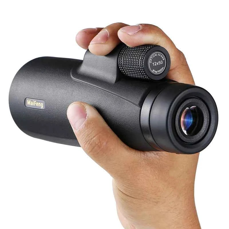 Military Grade Binoculars and Telescope for Adventures 12X50mm Monocular Binocular