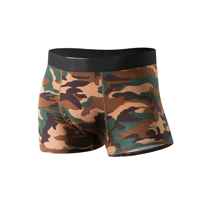 Military Mens Cotton Boxers Panties C Underwear