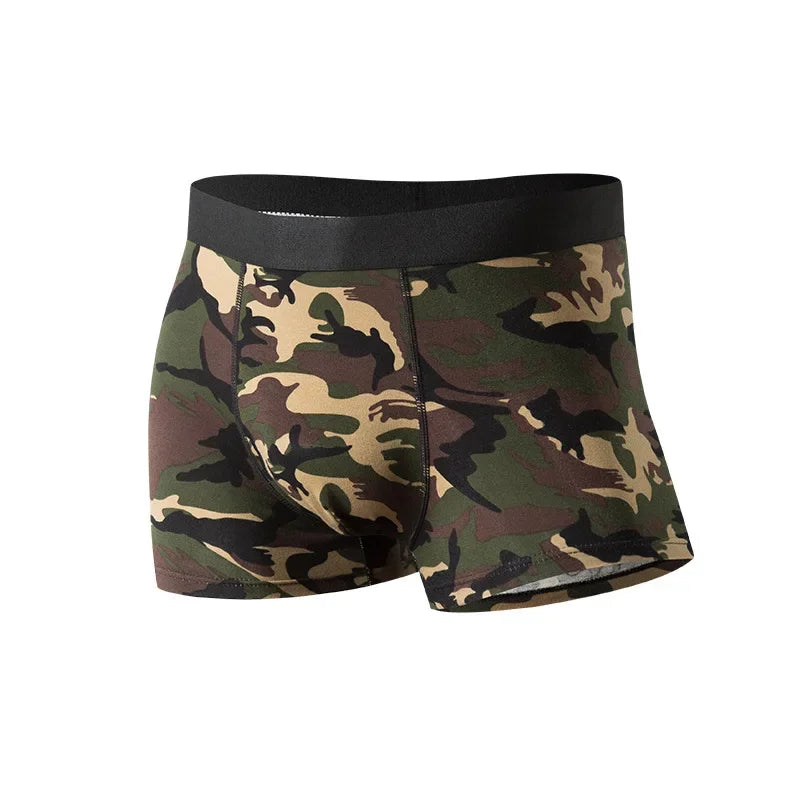 Military Mens Cotton Boxers Panties GN Underwear