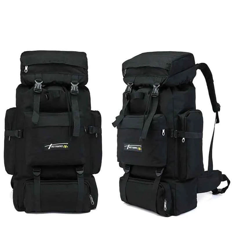 Military Large Rucksack for Outdoor Adventures Black Bags