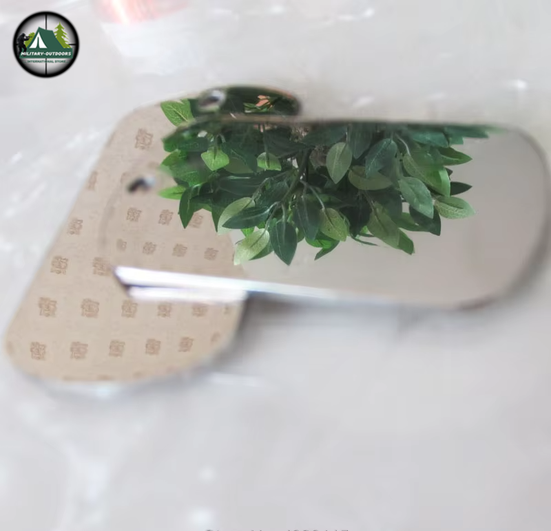 500pcs Lot Blank Army Dog Tags for Laser Engraving DogTag