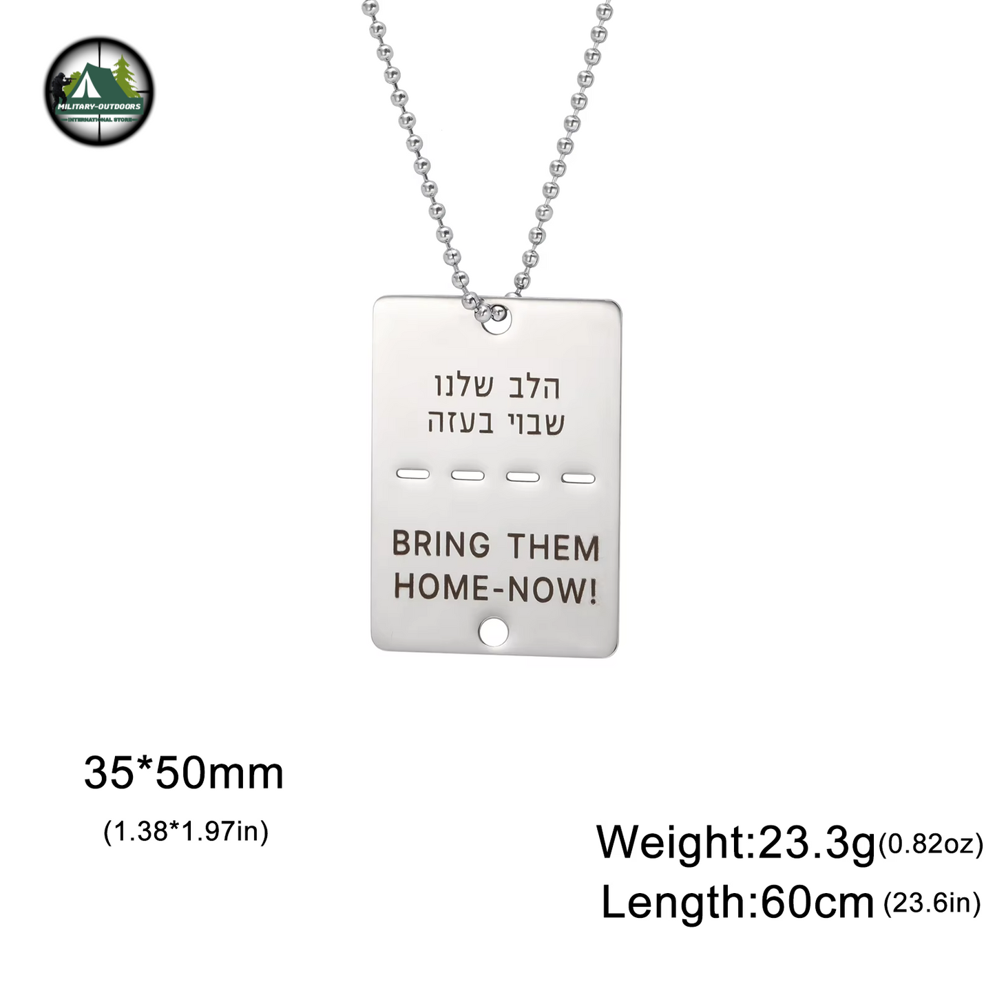 Custom Military Dog Tag Necklace by Military-Outdoors Army-2 CHINA DogTag