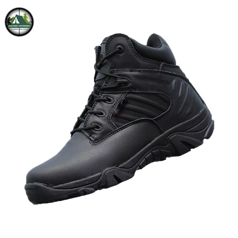 Military-Outdoors Special Forces Ankle Boots - Tactical Gear black low Tactical Boots