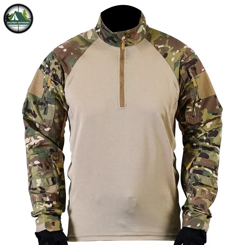 Tactical Combat Long Sleeve T-Shirts CP Tactical T-Shirt