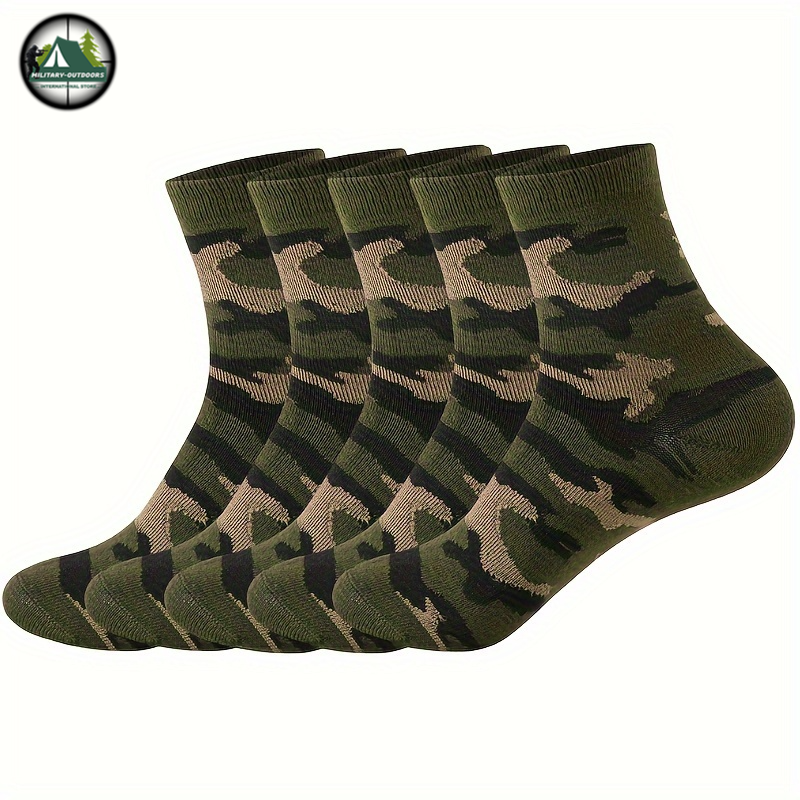 Trendy Crew Socks Pack for Outdoor Adventures Socks