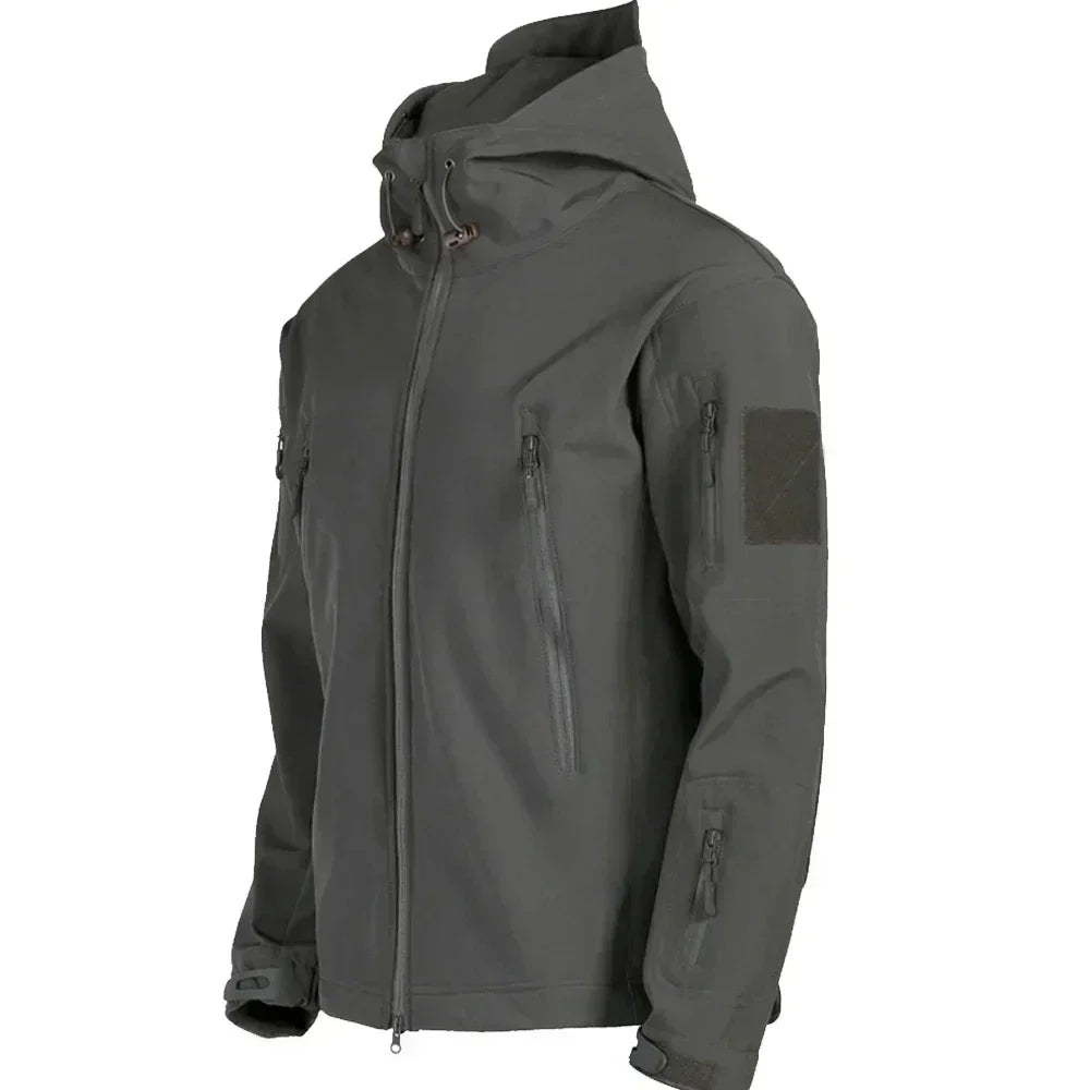Military Winter Jacket - Tactical Fleece Outdoor Gear gray jacket only Jacket