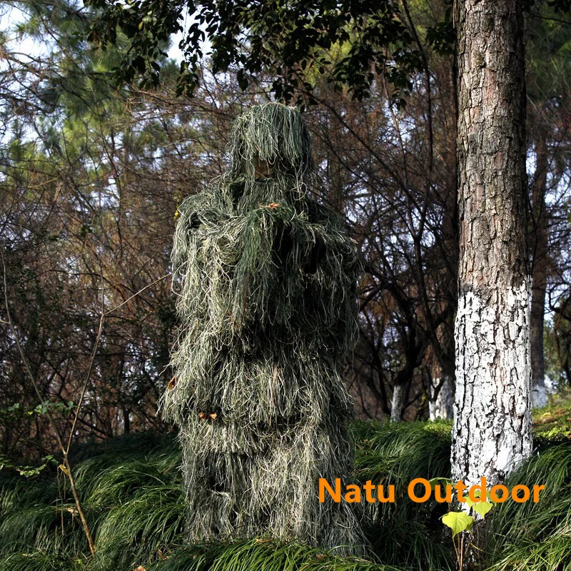 Adult and Kids Tactical Camouflage Ghillie Suit Camouflage Suit