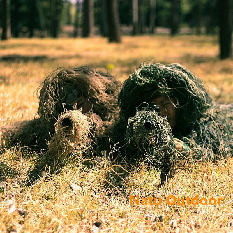 Adult and Kids Tactical Camouflage Ghillie Suit Camouflage Suit
