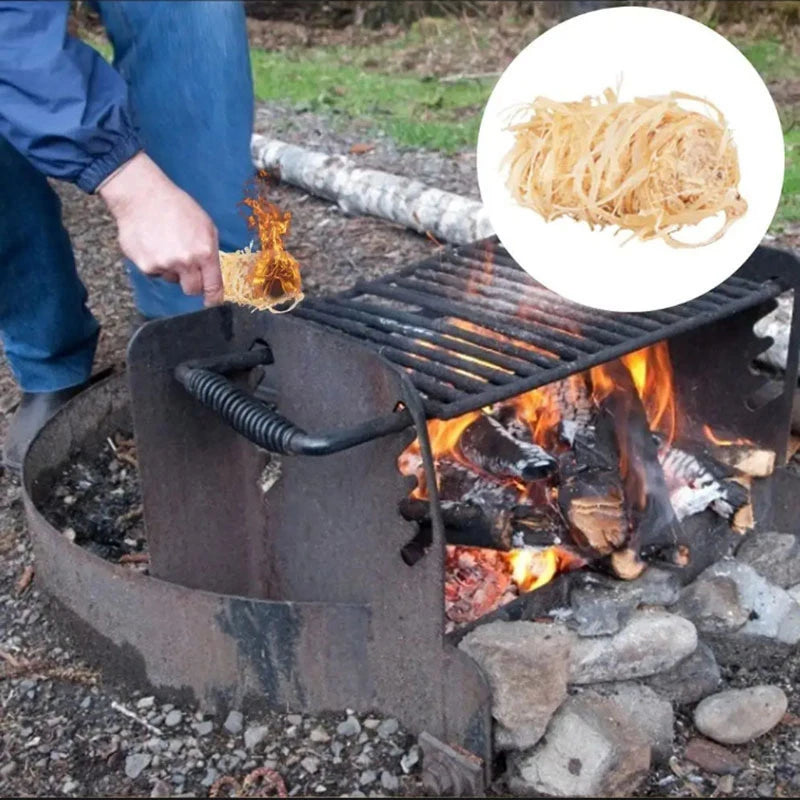8 Pcs Natural Pine Fire Starters for Camping Camping