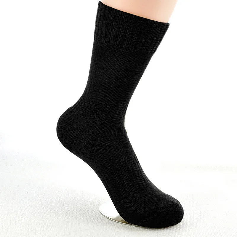5 Pairs Nordic Military Socks - Durable and Comfortable Gear black Socks