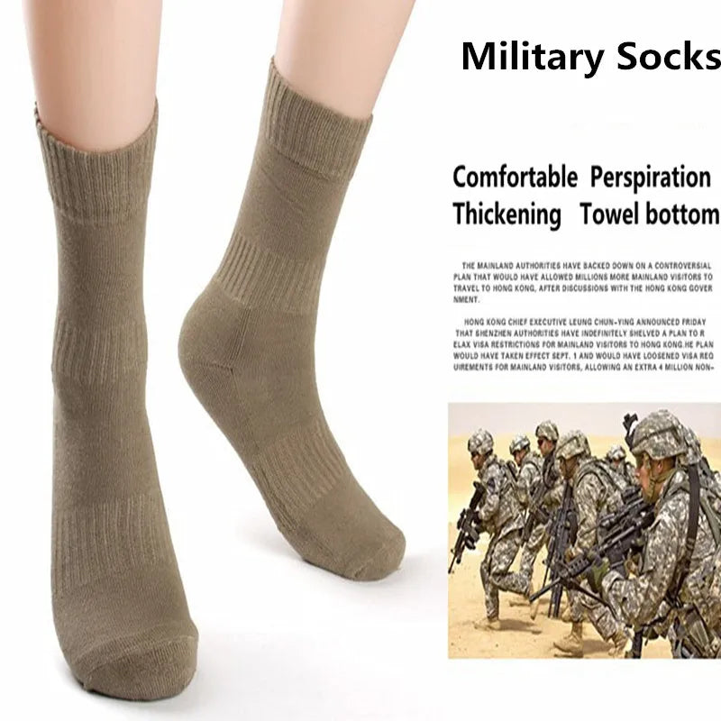 5 Pairs Nordic Military Socks - Durable and Comfortable Gear Socks