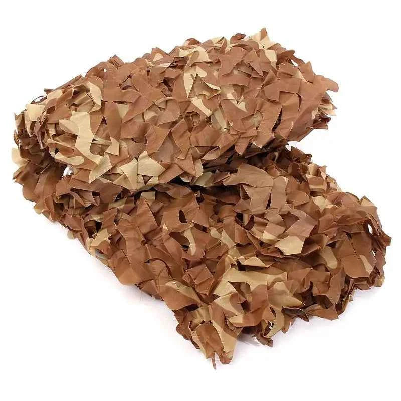 Military-Grade Outdoor Camo Net - Various Sizes Available Desert Nets