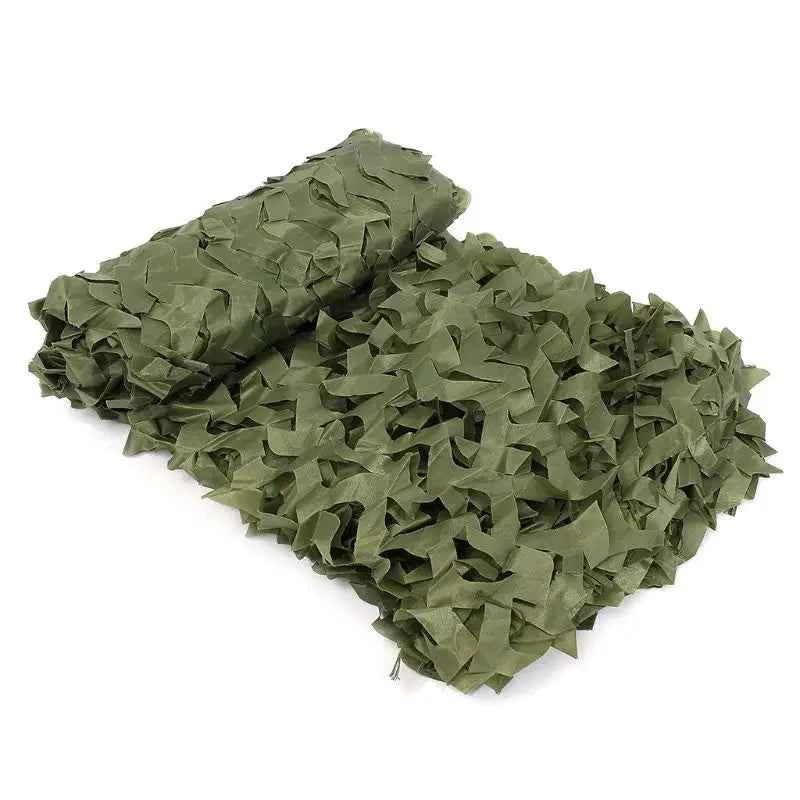 Military-Grade Outdoor Camo Net - Various Sizes Available Army Green Nets