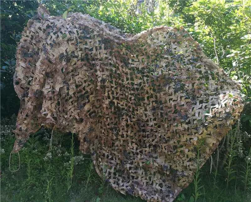Military-Outdoors 2 Layers Desert Camouflage Net for Tactical Use Nets
