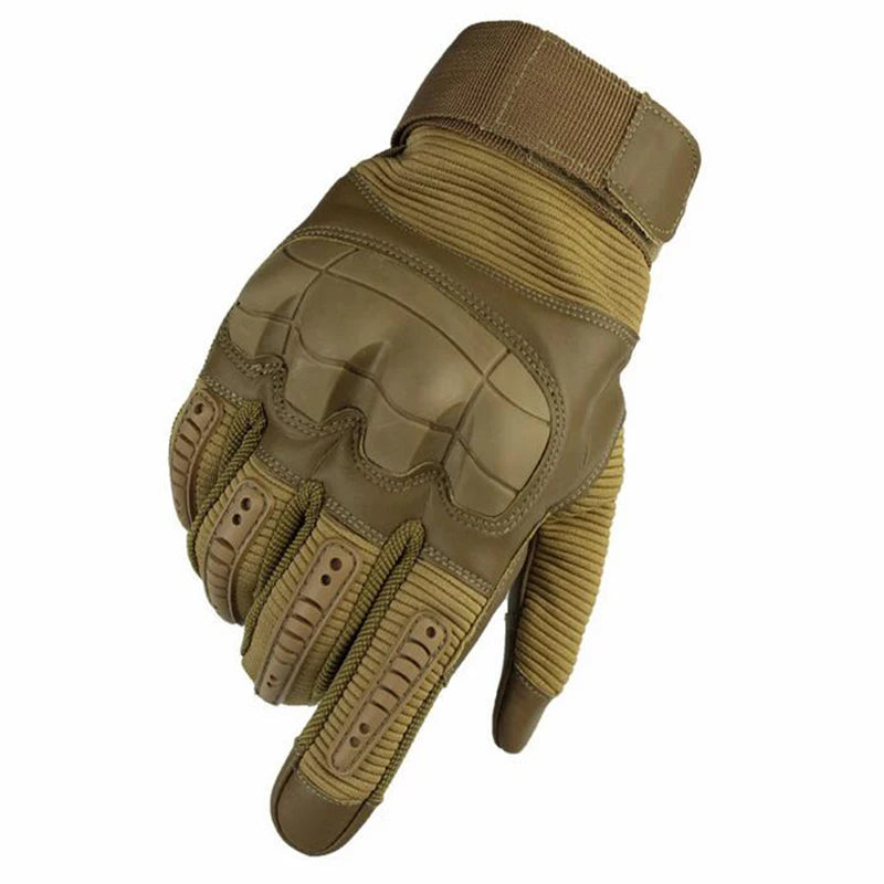 Military Outdoor Touchscreen Gloves for Tactical Use Tan Gloves