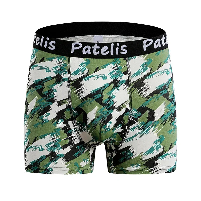 Plus Size Mens Boxers 110-210kg for Comfort green Underwear