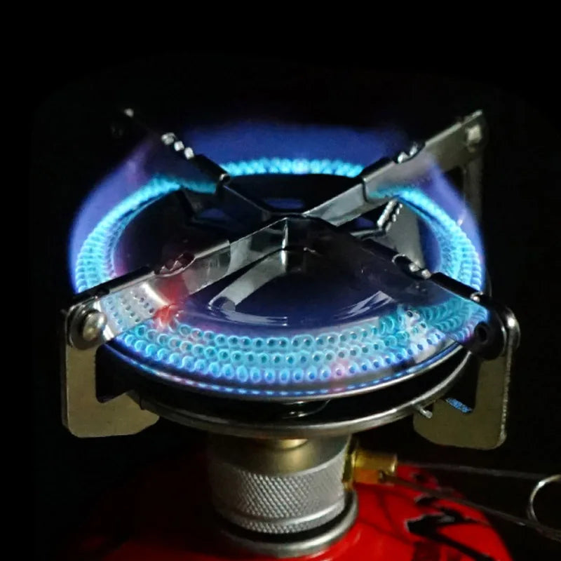 Military Outdoors Portable Camping Gas Stove for Adventure Camping