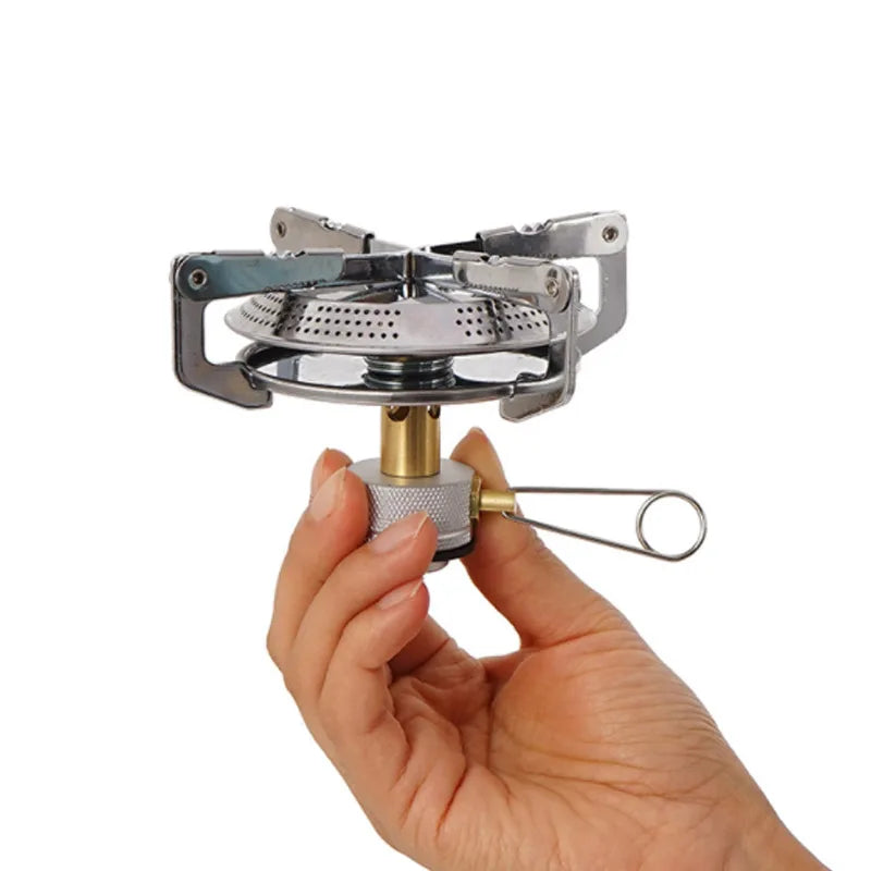 Military Outdoors Portable Camping Gas Stove for Adventure Camping