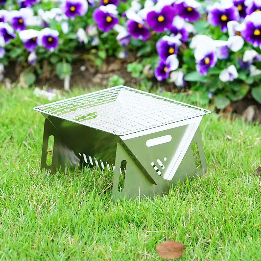 Military-Outdoors Portable Folding Grill for Camping Camping