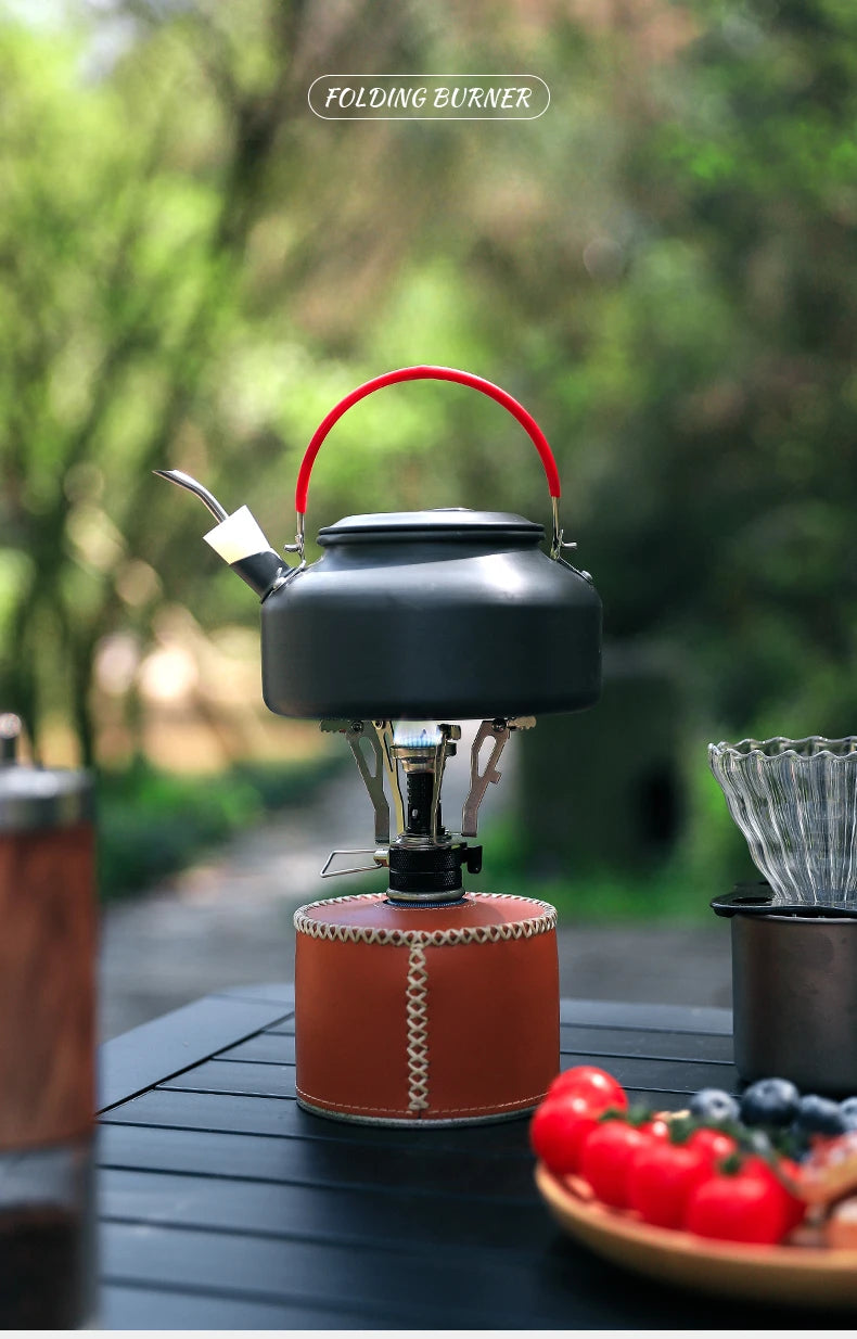 Portable Mini Gas Cooker for Outdoor Camping Adventures Camping