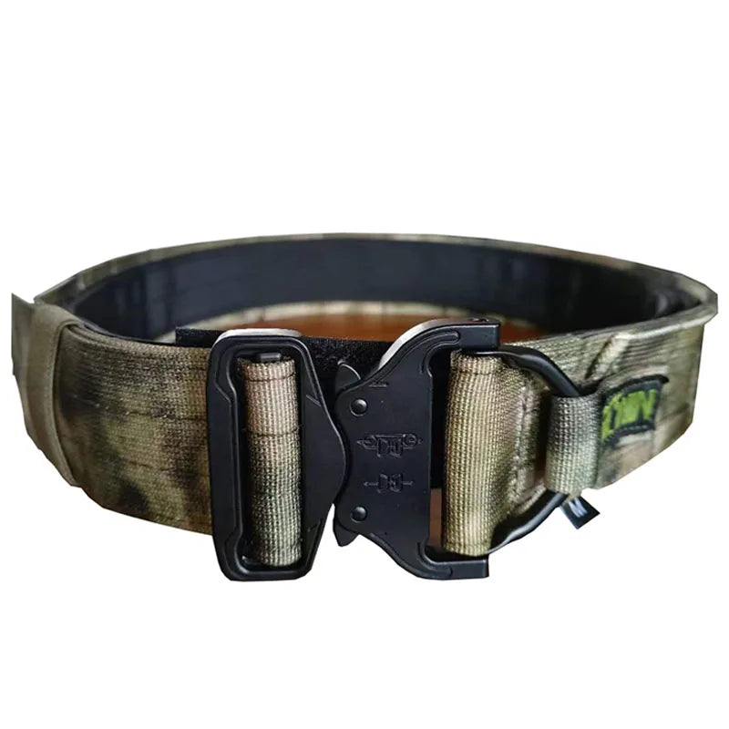 Military-Outdoors Tactical 2 Inch Combat Belt A-TACS Tactical Belt