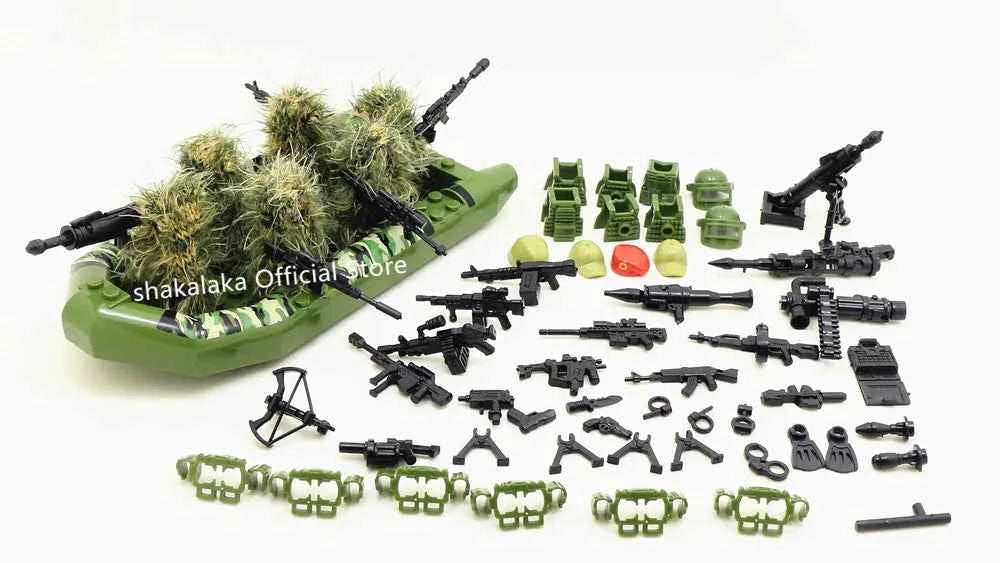 6pcs Army Special Forces Soldier Figure Toys Toys
