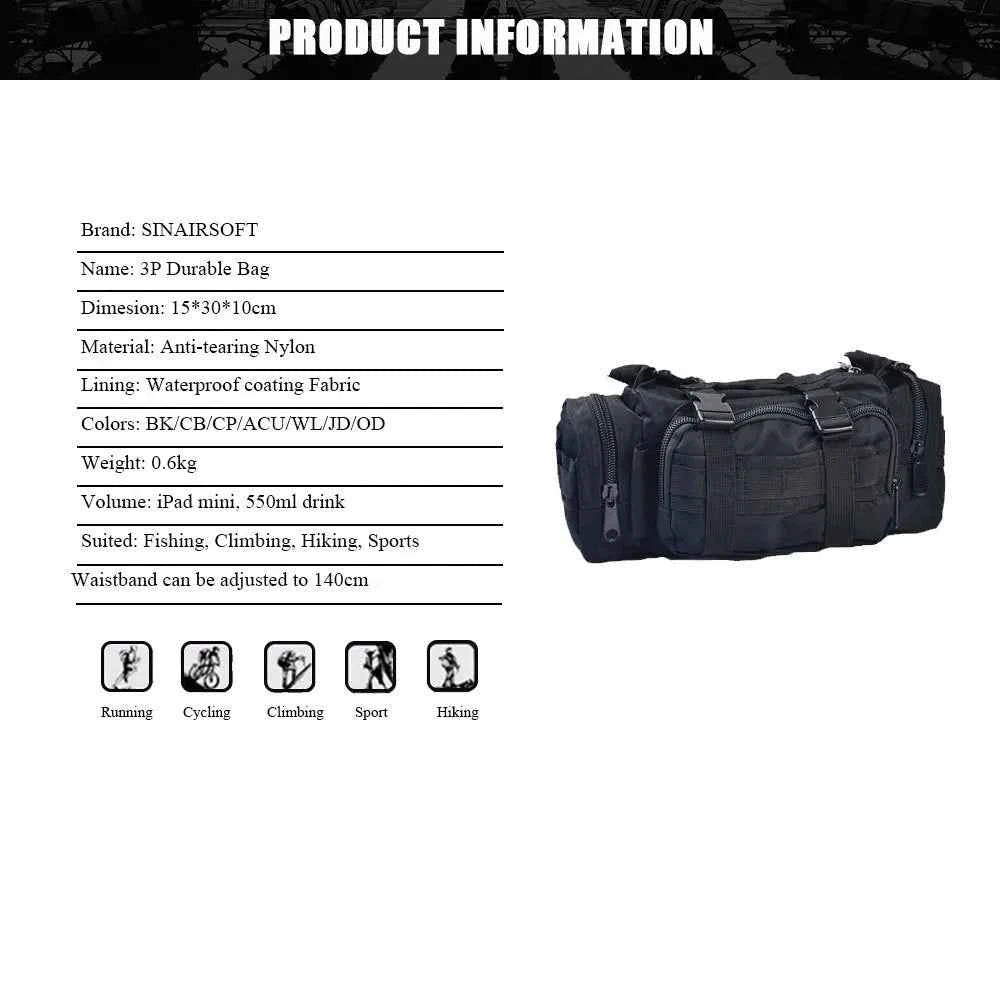 High Quality Outdoor Tactical Backpack Bags