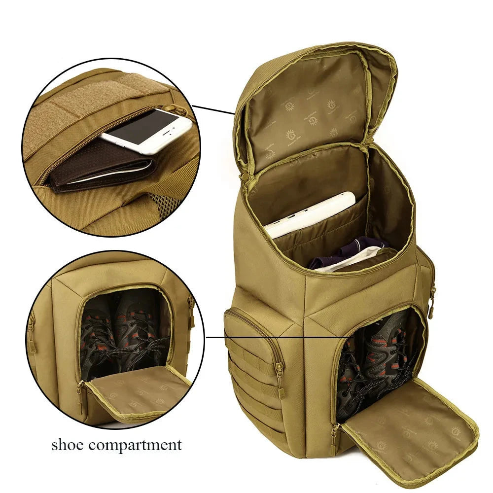 Military-Outdoors 40L Survival Gear Tactical Backpack Bags