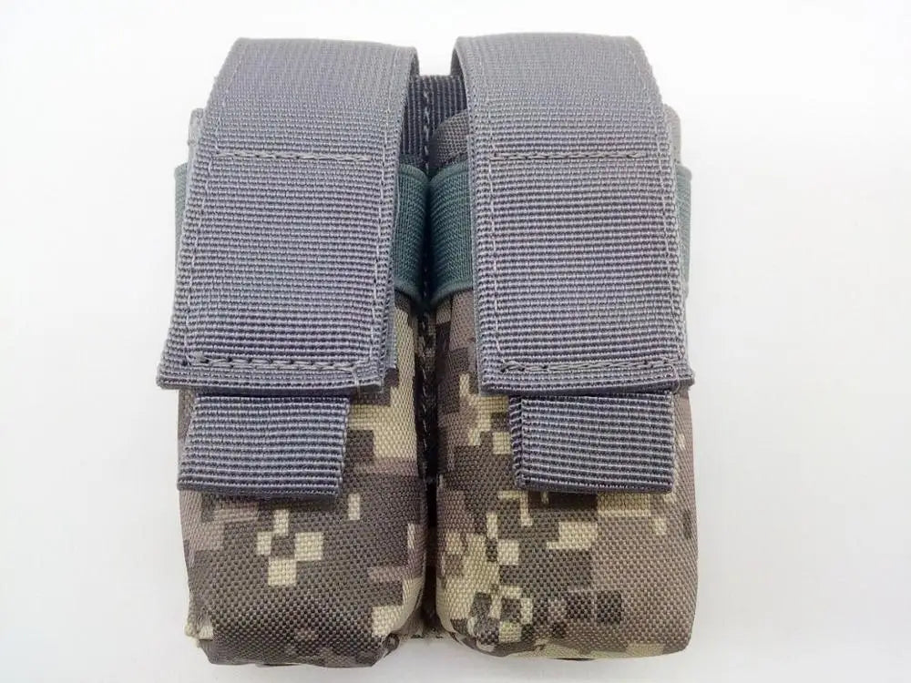 Military-Outdoors.com camouflage pouch 9mm magazine holder with secure flap closures