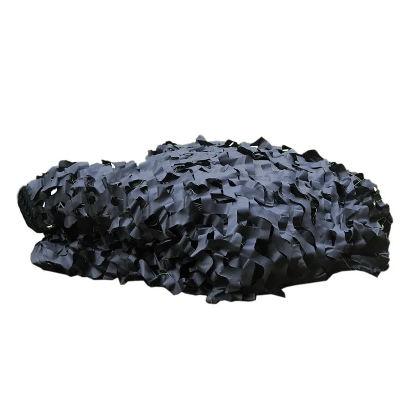 Tactical Camo Netting for Outdoor Military Use Black 1.5x2M Nets