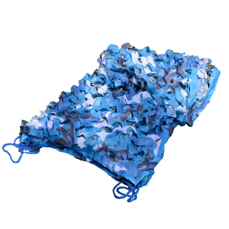 Tactical Camo Netting for Outdoor Military Use Sea Blue 1.5x2M Nets