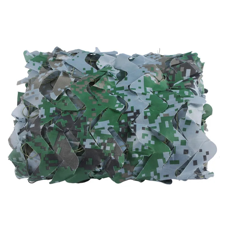 Tactical Camo Netting for Outdoor Military Use Woodland Digital 1.5x2M Nets