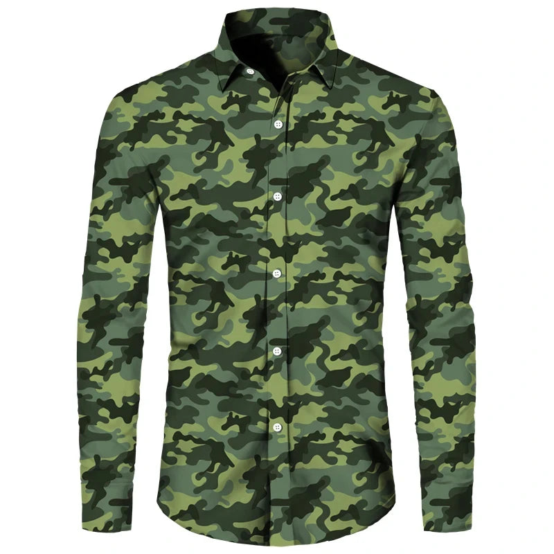 Tactical Camo Outdoor Shirt For Men Lshirts-NXH36129 Shirt