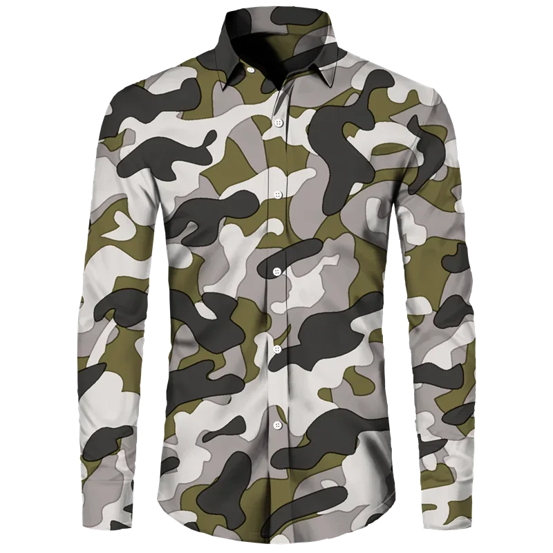 Tactical Camo Outdoor Shirt For Men Lshirts-NXH36135 Shirt