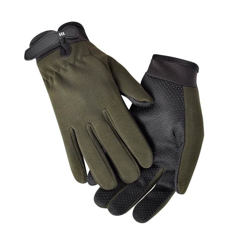 Antiskid Military Style Work Camo Gloves - Military-Outdoors.com