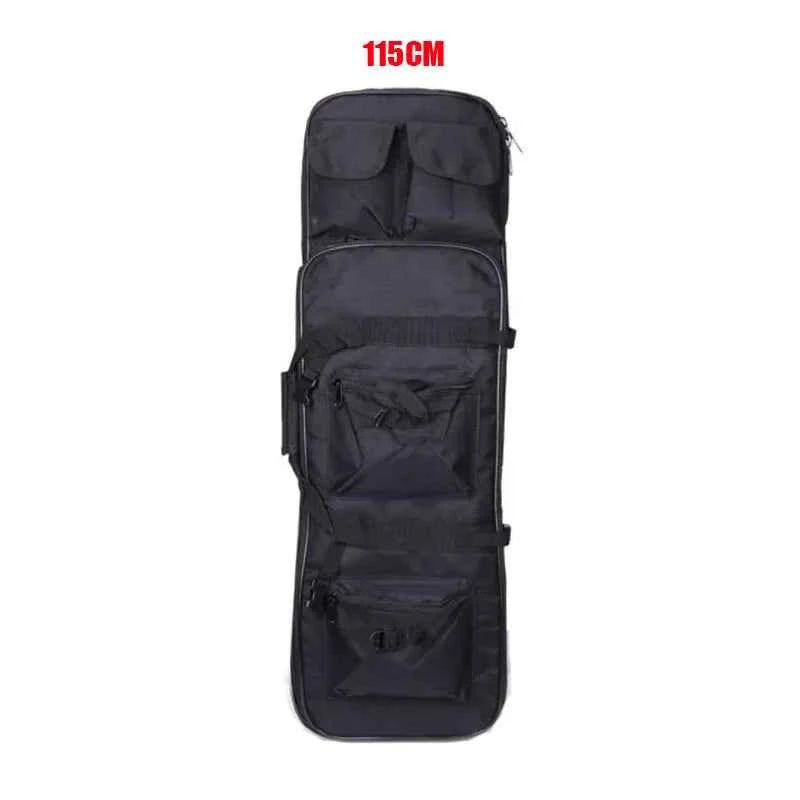 Military-Outdoors Tactical Gun Bag - Durable & Versatile Black 115CM Bags