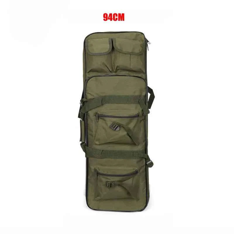 Military-Outdoors Tactical Gun Bag - Durable & Versatile Green 94CM Bags