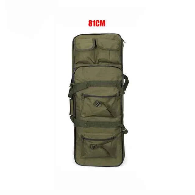 Military-Outdoors Tactical Rifle Case Bag - Durable & Versatile Green 81CM Bags