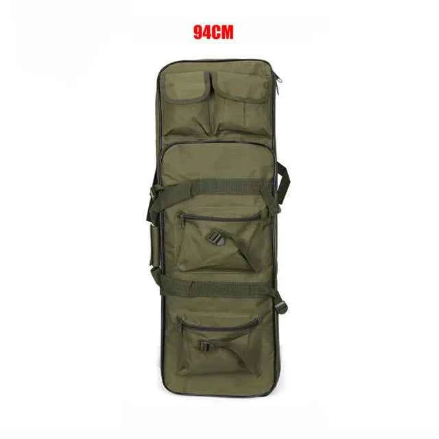 Military-Outdoors Tactical Rifle Case Bag - Durable & Versatile Green 94CM Bags