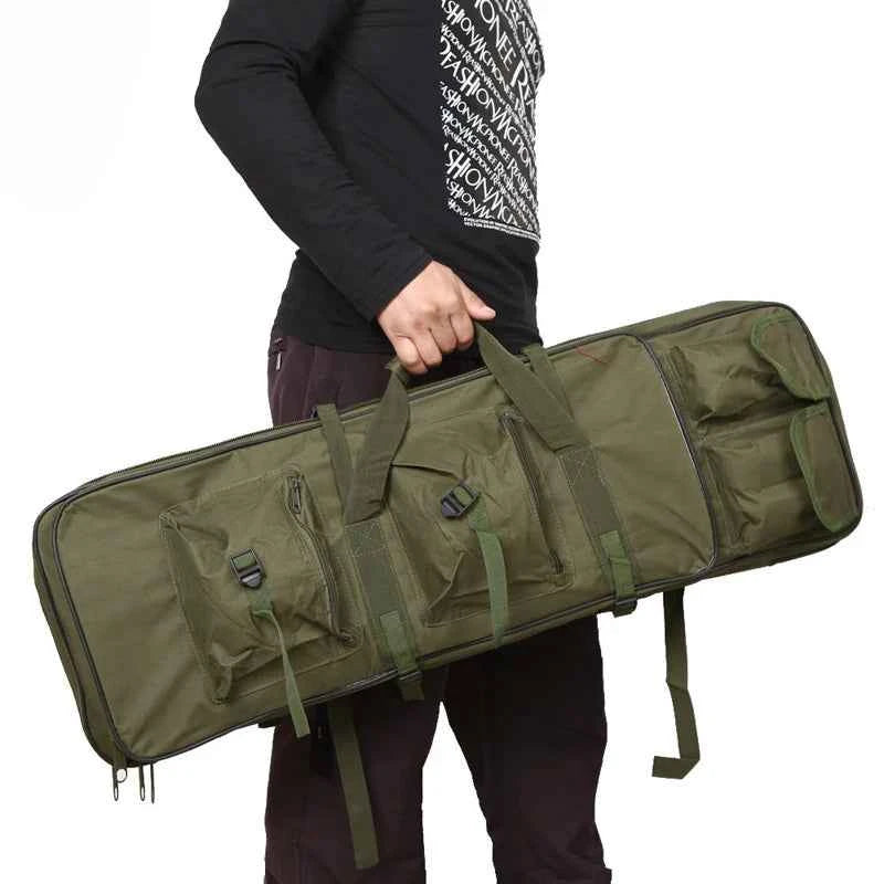 Military-Outdoors Tactical Rifle Case Bag - Durable & Versatile Bags