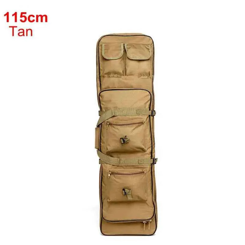 Military-Outdoors Tactical Rifle Case Bag - Durable & Versatile Tan 115CM Bags