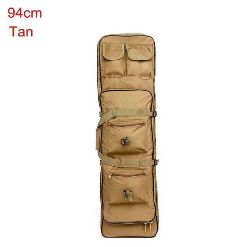Military-Outdoors Tactical Rifle Case Bag - Durable & Versatile Tan 94CM Bags