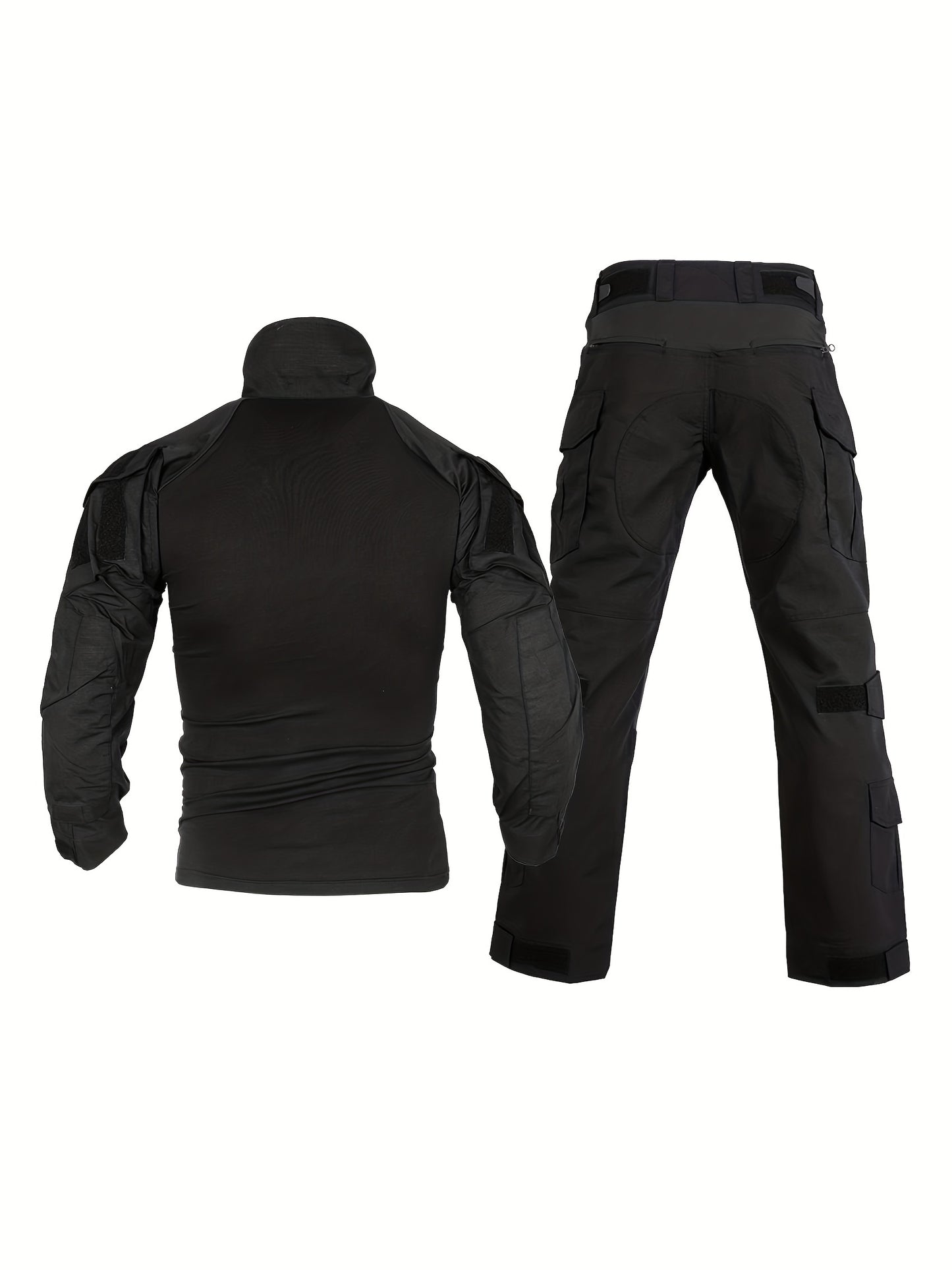 Military-Outdoors Tactical Suit with Knee Pads Suit