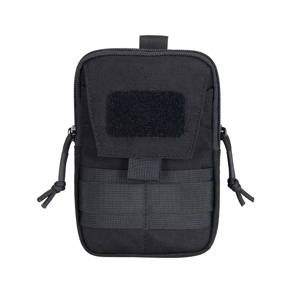 Military-Outdoors Tactical Waist Phone Pouch - Durable Gear BLK CHINA Pouch