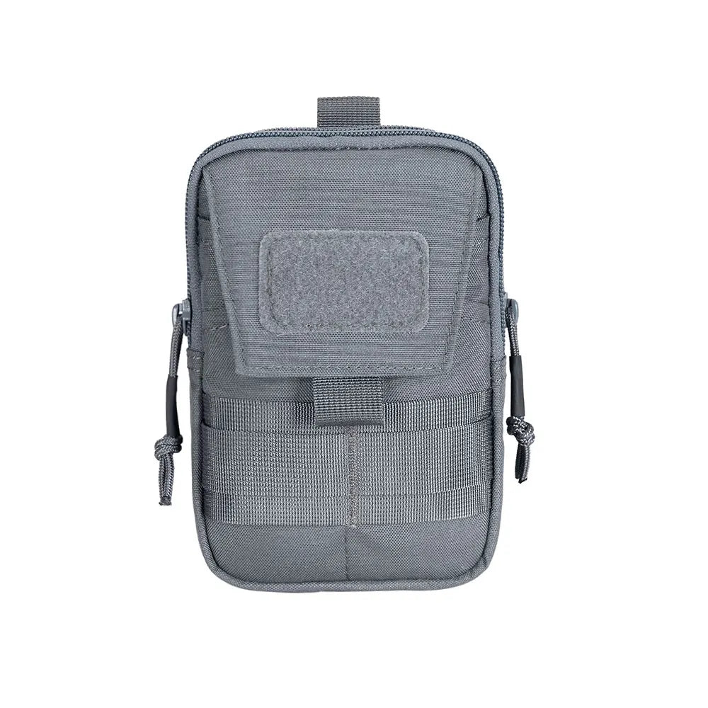 Military-Outdoors Tactical Waist Phone Pouch - Durable Gear Gray CHINA Pouch