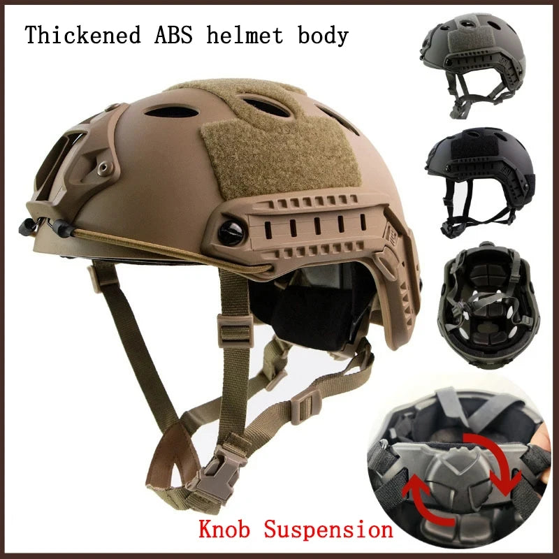 Military-Outdoors Thickened Outdoor Helmet for Adventures Helmet